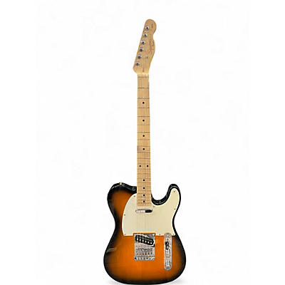 Used Squier Affinity Telecaster 2 Tone Sunburst Solid Body Electric Guitar