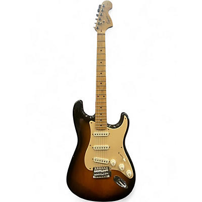 Used Squier Affinity Telecaster 2 Tone Sunburst Solid Body Electric Guitar
