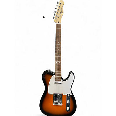 Used Squier Affinity Telecaster 2 Tone Sunburst Solid Body Electric Guitar