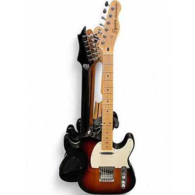 Used Squier Affinity Telecaster 3 Color Sunburst Solid Body Electric Guitar