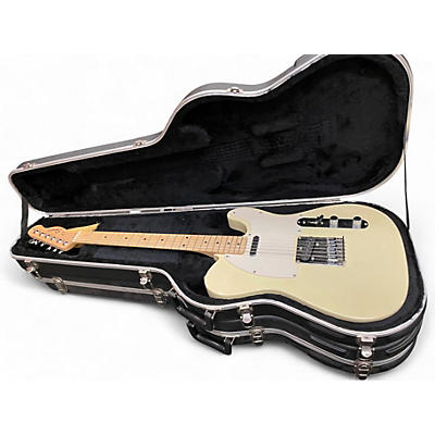 Used Squier Affinity Telecaster Antique White Solid Body Electric Guitar