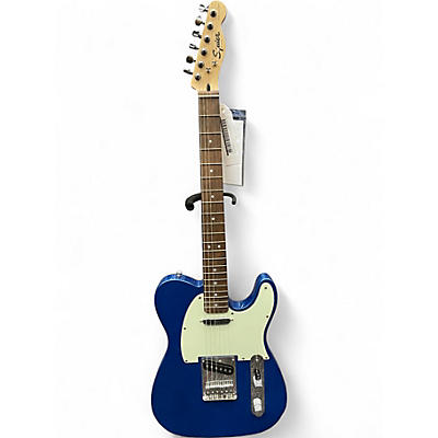Used Squier Affinity Telecaster BLUE Solid Body Electric Guitar