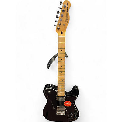 Squier Used Squier Affinity Telecaster Black Solid Body Electric Guitar