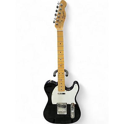 Used Squier Affinity Telecaster Black Solid Body Electric Guitar