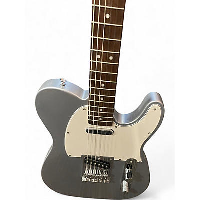 Used Squier Affinity Telecaster Black and Silver Solid Body Electric Guitar
