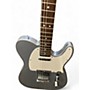 Used Squier Affinity Telecaster Black and Silver Solid Body Electric Guitar Black and Silver