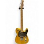 Used Squier Affinity Telecaster Black and Yellow Solid Body Electric Guitar Black and Yellow