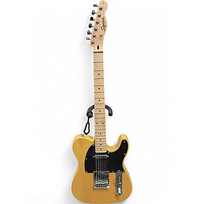 Used Squier Affinity Telecaster Blonde Solid Body Electric Guitar