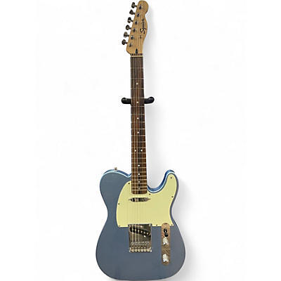 Used Squier Affinity Telecaster Blue Solid Body Electric Guitar