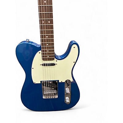Used Squier Affinity Telecaster Blue Solid Body Electric Guitar
