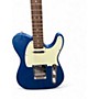 Used Squier Affinity Telecaster Blue Solid Body Electric Guitar Blue