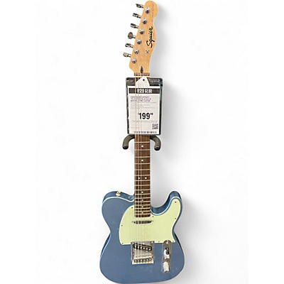 Used Squier Affinity Telecaster Blue Solid Body Electric Guitar