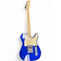 Used Squier Affinity Telecaster Blue Solid Body Electric Guitar Blue