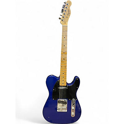 Used Squier Affinity Telecaster Blue Solid Body Electric Guitar