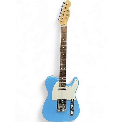 Used Squier Affinity Telecaster Blue Solid Body Electric Guitar
