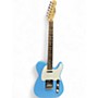 Used Squier Affinity Telecaster Blue Solid Body Electric Guitar Blue