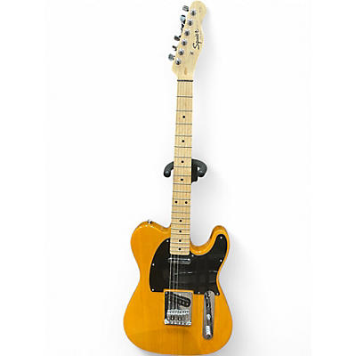 Used Squier Affinity Telecaster Butterscotch Blonde Solid Body Electric Guitar