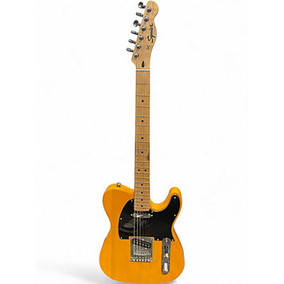 Used Squier Affinity Telecaster Butterscotch Blonde Solid Body Electric Guitar