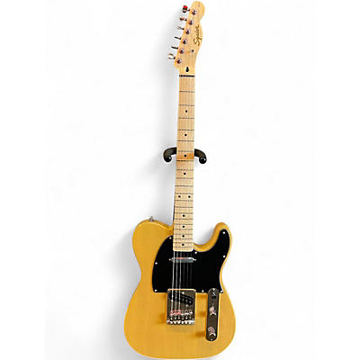 Used Squier Affinity Telecaster Butterscotch Blonde Solid Body Electric Guitar