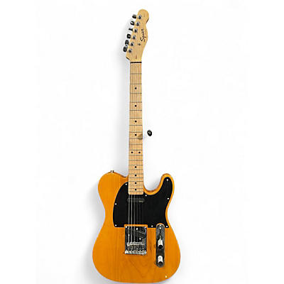 Used Squier Affinity Telecaster Butterscotch Blonde Solid Body Electric Guitar