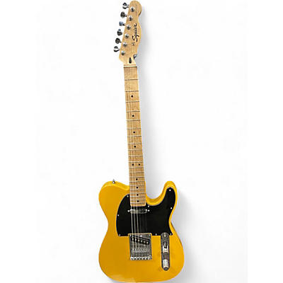 Squier Used Squier Affinity Telecaster Butterscotch Solid Body Electric Guitar