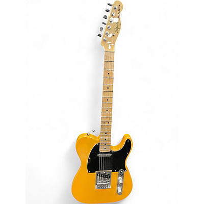 Used Squier Affinity Telecaster Butterscotch Solid Body Electric Guitar