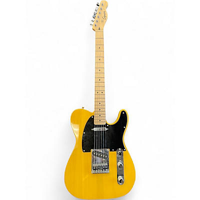 Used Squier Affinity Telecaster Butterscotch Solid Body Electric Guitar