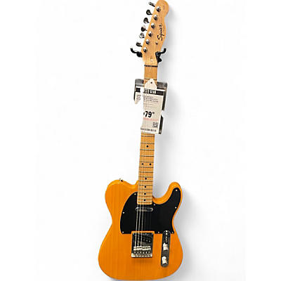 Used Squier Affinity Telecaster Butterscotch Solid Body Electric Guitar
