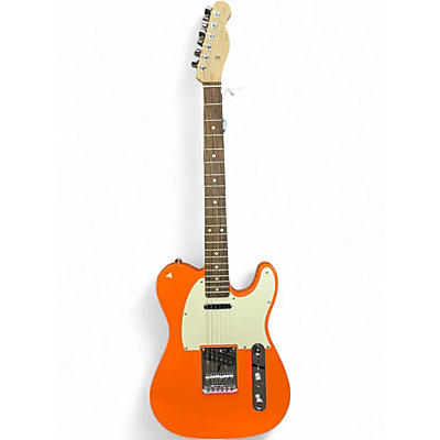 Used Squier Affinity Telecaster Competition Orange Solid Body Electric Guitar