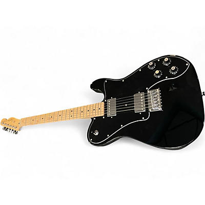 Used Squier Affinity Telecaster Deluxe Black Solid Body Electric Guitar