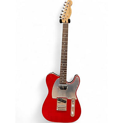 Used Squier Affinity Telecaster FMT SH Transparent Crimson Solid Body Electric Guitar