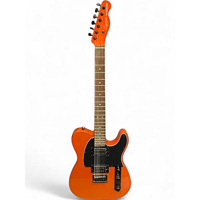 Used Squier Affinity Telecaster HH Metallic Orange Solid Body Electric Guitar