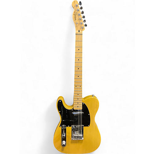 Squier Used Squier Affinity Telecaster Left Handed Butterscotch Blonde Electric Guitar Butterscotch Blonde