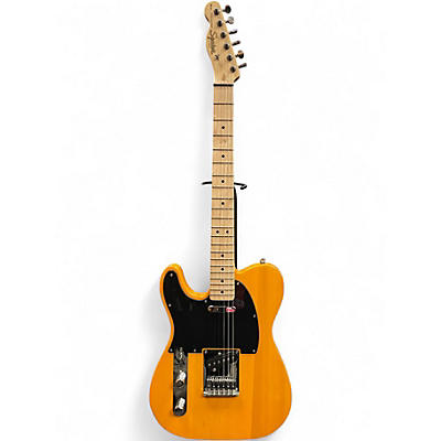 Used Squier Affinity Telecaster Left Handed Butterscotch Blonde Electric Guitar