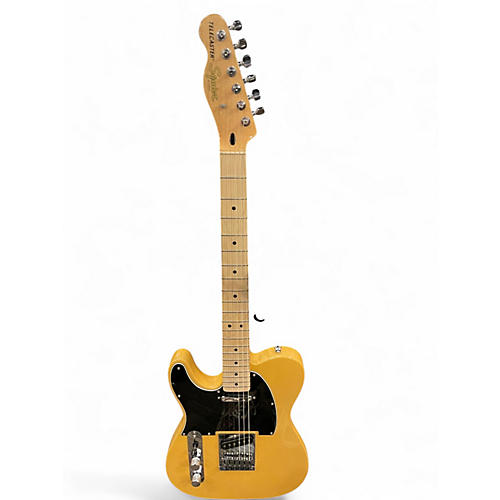 Used Squier Affinity Telecaster Left Handed Butterscotch Blonde Electric Guitar Butterscotch Blonde