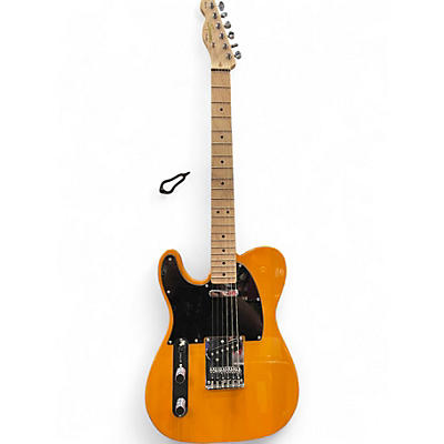 Used Squier Affinity Telecaster Left Handed Butterscotch Blonde Electric Guitar