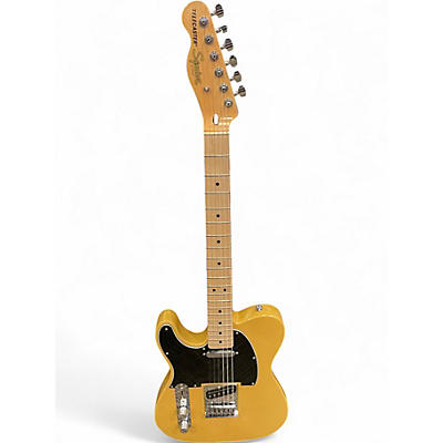 Used Squier Affinity Telecaster Left Handed Butterscotch Blonde Electric Guitar