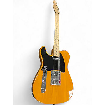 Used Squier Affinity Telecaster Left Handed Butterscotch Electric Guitar