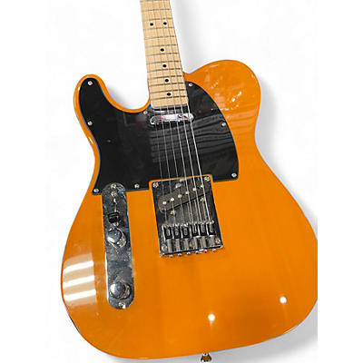 Used Squier Affinity Telecaster Left Handed Butterscotch Electric Guitar