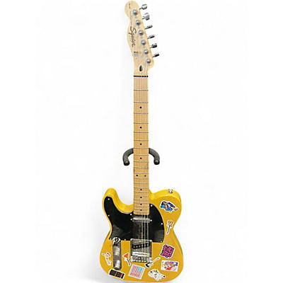 Used Squier Affinity Telecaster Left Handed Butterscotch Electric Guitar