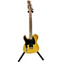 Used Squier Used Squier Affinity Telecaster Left Handed Desert Sun Yellow Electric Guitar Desert Sun Yellow