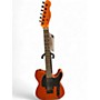 Used Squier Affinity Telecaster Metallic Orange Solid Body Electric Guitar Metallic Orange