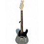 Used Squier Affinity Telecaster Metallic Silver Solid Body Electric Guitar Metallic Silver