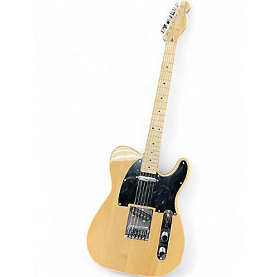 Used Squier Affinity Telecaster Natural Solid Body Electric Guitar