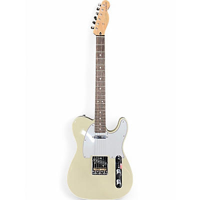 Used Squier Affinity Telecaster Olympic White Solid Body Electric Guitar