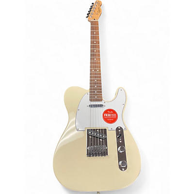 Used Squier Affinity Telecaster Olympic White Solid Body Electric Guitar