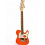 Used Squier Affinity Telecaster Orange Solid Body Electric Guitar Orange