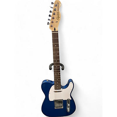 Used Squier Affinity Telecaster Pelham Blue Solid Body Electric Guitar