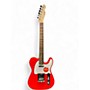 Used Squier Affinity Telecaster Red Solid Body Electric Guitar Red