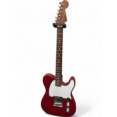 Used Squier Affinity Telecaster Red Sparkle Solid Body Electric Guitar